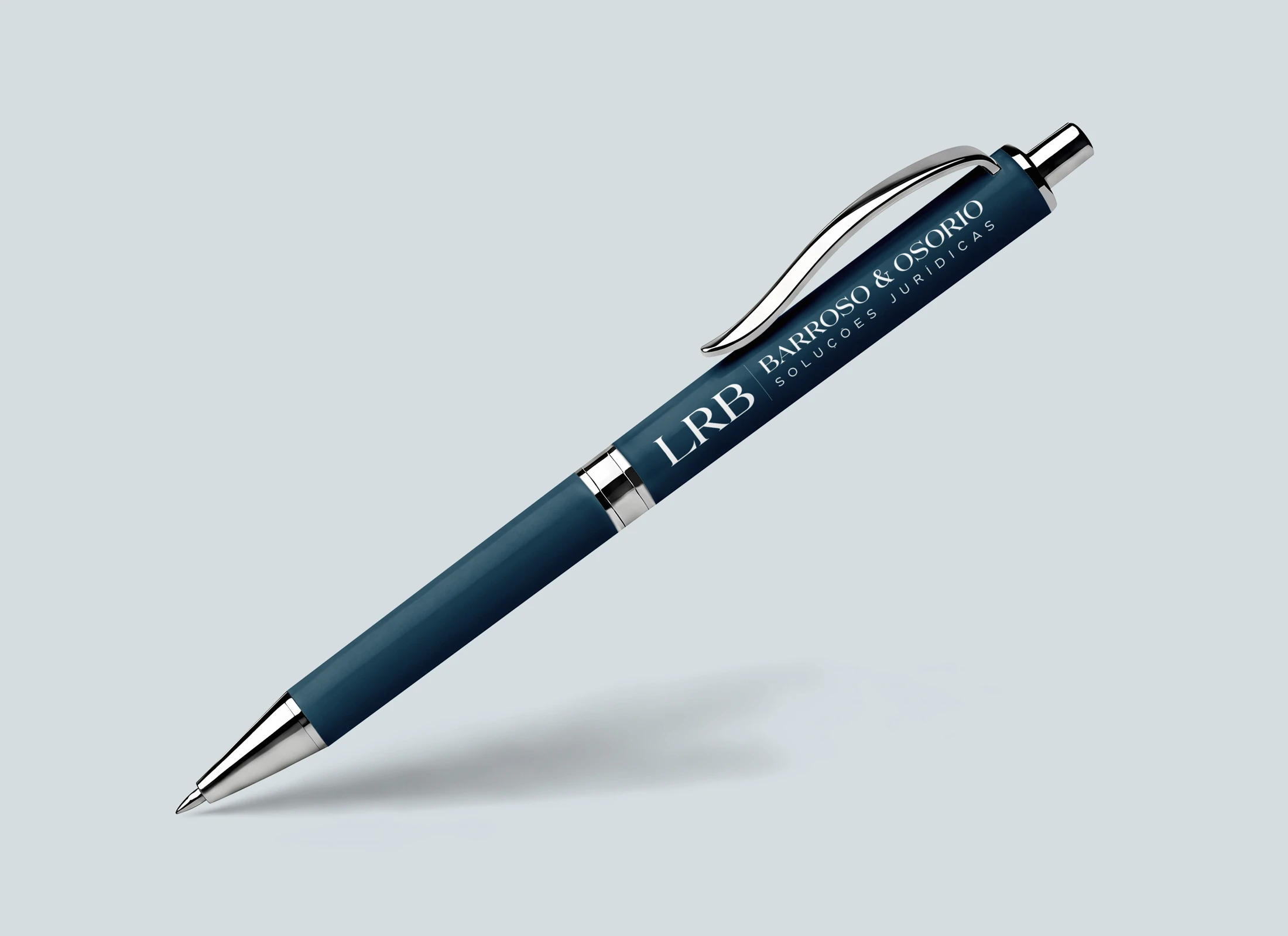 LRB stationery: envelopes, invitation, business cards, pen and the full set